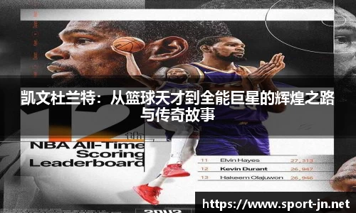凯文杜兰特：从篮球天才到全能巨星的辉煌之路与传奇故事